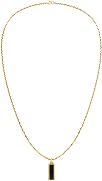 Tommy Hilfiger TJ2790541 Ketting Heren Staal Onix 60cm