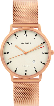 Vicenso Rome VI10011 Rosé Wit/Rosé