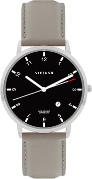 Vicenso Rome VI10024  Zwart/Grijs