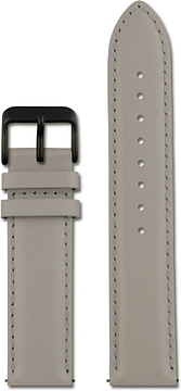 VICENSO CUIR BRACELET VIS018 Gris/Noir 20 MM