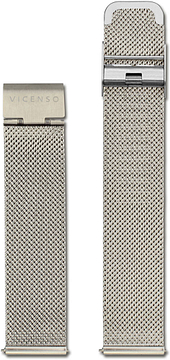 VICENSO ACIER INOXYDABLE BRACELET VIS013 Argent/Argent 20 MM