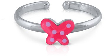 Lapetra LPRI0063 - Ring - Vlinder - 925 sterling zilver