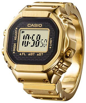 Casio G-Shock Gold Color Ring Watch CRW-001G-9ER