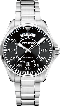 Hamilton Khaki Aviation Pilot Day Date Auto H64615135