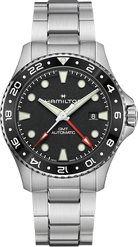 Hamilton Khaki Navy Scuba Auto GMT 43 mm H82555130