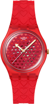 Swatch LOVE IN SCARLET SO28Z122