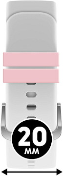ICE WATCH Smart 024432 - Smart - White - pink - 20mm band