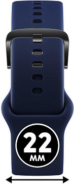 Ice Watch Smart 022284 DRESS BLUE - BLACK 22mm Band