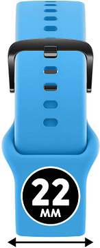 Ice Watch Smart 022546 BLUE TINTIN - BLACK 22mm Band