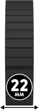 ICE WATCH SMART 023426 - MAGNET - BLACK (22mm) - ICE 1.0+2.0(1.96)