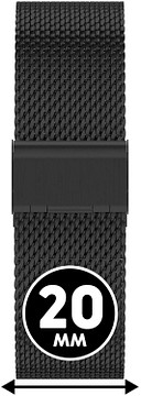 ICE WATCH Smart 023433 - Smart - Milanese - Black 20mm band