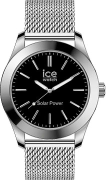 Ice Watch ICE steel -  Black - Medium - SOLAR 3H 023795