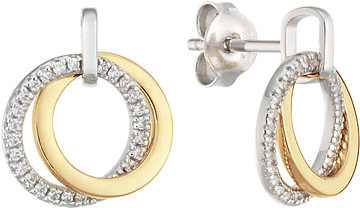 Glow Oorstekers 106.0807.00 Bicolor Cirkels 