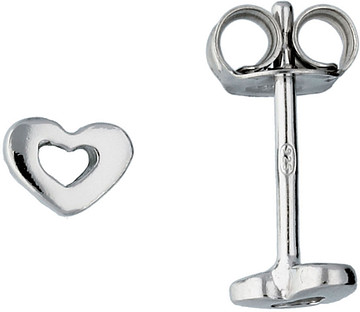 Lilly Kinderoorknopjes Open Hart 925 Rd* 106.9932.00