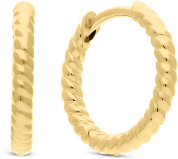 Glow KLAPOORRINGEN 10MM - ZILVER - RD - GP - 1,8GR 107.8001.10