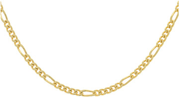 Glow SCHAKELCOLLIER - ZILVER - GP - 45CM - 102.8106.45