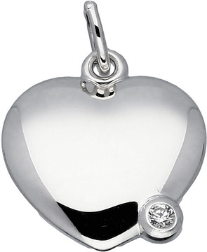  Lining Graveerplaatje Hart CZ 17x16mm  142.0055.00