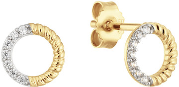 Glow Oorstekers - Rond Zirkonia - 206.0795.00