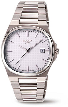 Boccia Titanium 3657-01 Heren Horloge 37 mm