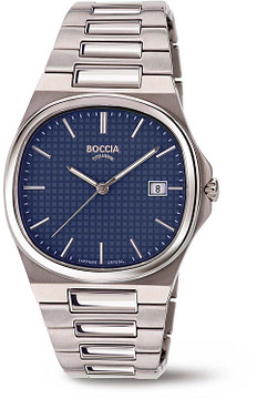Boccia Titanium 3657-02 Heren Horloge 37 mm