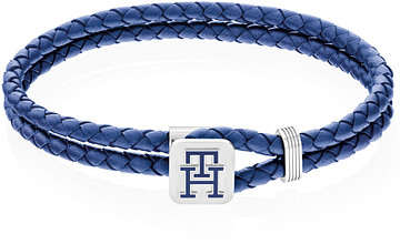 Tommy Hilfiger TJ2790530 Armband Heren Leer Blauw 19cm