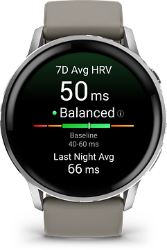 Garmin Venu® 4 - 45 mm Zilverkleurig 010-03014-01