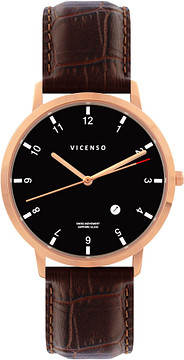 Vicenso Rome VI10005 Rosé Zwart/Bruin