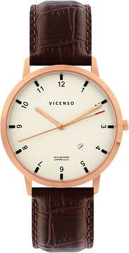 Vicenso Rome VI10006 Rosé Wit/Bruin