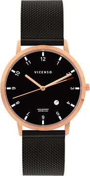 Vicenso Rome VI10009 Rosé Zwart/Zwart