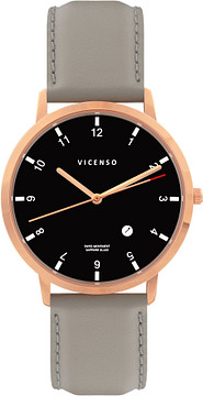 Vicenso Rome VI10012 Rosé Zwart/Grijs