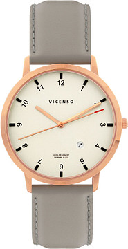 Vicenso Rome VI10013 Rosé Wit/Grijs