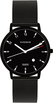 Vicenso Rome VI10034 Full Black Mesh