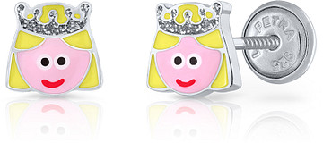 Lapetra LPOS0115 - Oorknopjes - prinses - 925 sterling zilver