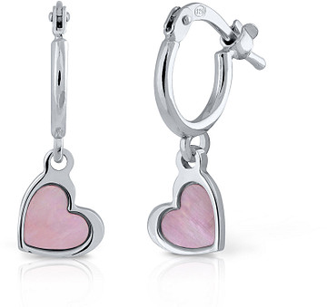 Lapetra LPPO0010 - Oorringen - Hart - 925 sterling zilver