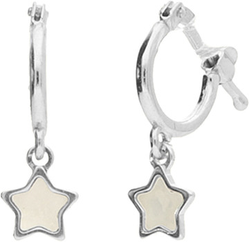 Lapetra LPPO0025 - Oorringen - Ster - 925 sterling zilver