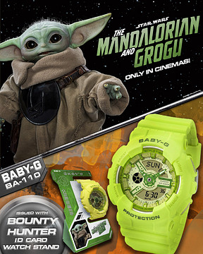 Casio BABY-G x STAR WARS BA-110YK-3AER-MAN
