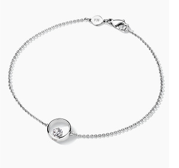 FJF JEWELLERY BRACELET ICON HEART FJF0050001SWH