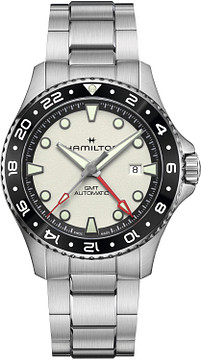 Hamilton Khaki Navy Scuba auto GMT 43mm H82555150