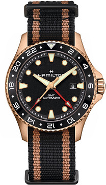 Hamilton Khaki Navy Scuba auto GMT 43mm H82565930