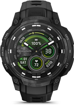 Garmin Instinct® Crossover AMOLED - Tactical Edition Zwart 010-03398-02