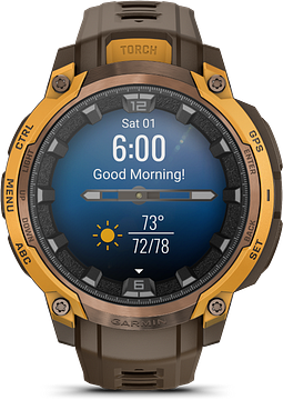 Garmin Instinct® Crossover AMOLED Bronze/Sunburst 010-03398-01