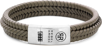 Rebel & Rose Absolutely Leather Twisted 925 Camo RR-L0087-S