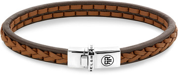 Rebel & Rose Single Stranded Brown Cognac RR-L0145-S