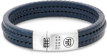 Rebel & Rose Twisted 925 Navy RR-L0155-S