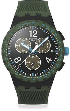 Swatch OLIVE RUSH 42mm SUSB421