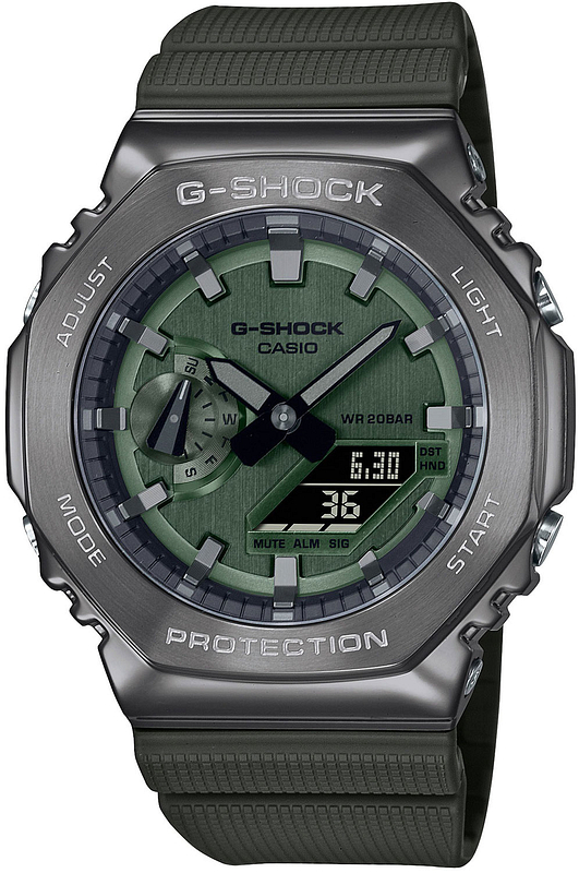 グリーン G-SHOCK CASIO GM-2100B-3AJF