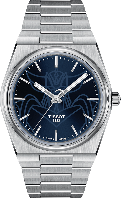 Tissot T-Classic Uomo - Orologio Analogico Al Quarzo, Quadrante Blu, Cinturino In Acciaio Inox, Vetro Zaffiro - T1374101104100