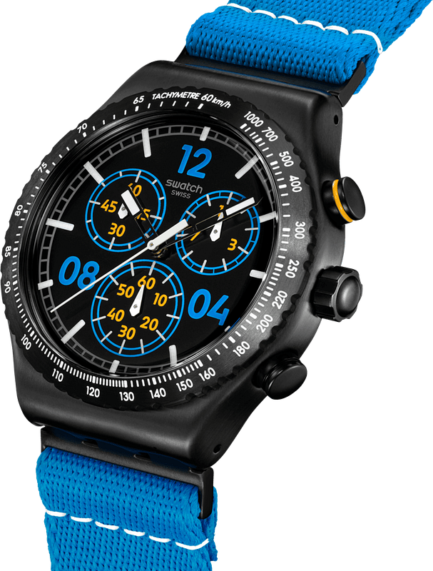 Swatch MOMENTS IN BLUE YVB100 display picture 3