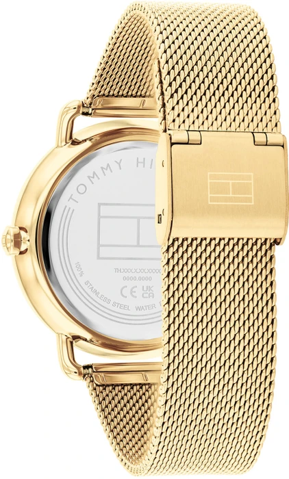Tommy Hilfiger TH1782663 Horloge Dames Goudkleurig 40mm Tommy Hilfiger TH1782663 Horloge Dames Goudkleurig 40mm
