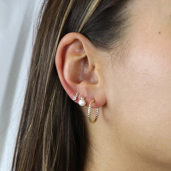 Glow OORKNOPJES Parel - 585 GEEL - 0,5GR 206.0332.00 Glow OORKNOPJES Parel - 585 GEEL - 0,5GR 206.0332.00